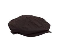 Walker and Hawkes - Danesford - Casquette Unisexe Boulanger garçon cirée en 8 Parties - Style Country - Brun -