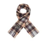 WALKER AND HAWKES - Écharpe Chaderton unisexe 100 % laine d'agneau, Camel Stewart, taille unique