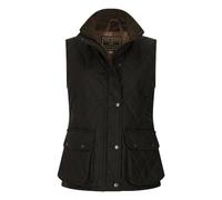 Walker and Hawkes - Gilet Matelassé Haxby en Cire pour Femmes - Olive - 14