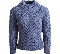 Walker and Hawkes - Pull en Laine mérinos Arrington - Femme - Bleu Ciel - M