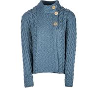 Walker and Hawkes - Pull en Laine mérinos Haymoor - Femme - Bleu océan - L