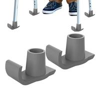 Walker Feet Lot de 2 patins antidérapants, pièces de rechange, patins de | patins de ski Walker Rollator, résistants à l'usure | Pas de dommages au sol avec plus de sécurité pour les modèles de