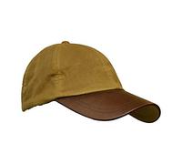 Walker & Hawkes - Casquette en Coton ciré - Unisexe - visière en Cuir - Beige - Taille Unique