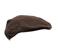 Walker & Hawkes - Casquette Plate imperméable - Unisexe - Moleskine - pour la Campagne - Marron - XL(60cm)