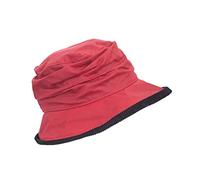 Walker & Hawkes - Chapeau ciré Diana - pour Femme - pour la Campagne - Rouge - XXS (55cm)