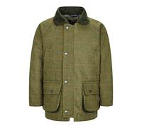 Walker & Hawkes - Veste Derby pour Enfant - Tweed - Chasse/Campagne - Sauge foncé - UK 32-11-12 Ans