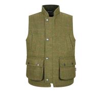 Walker & Hawkes - Veste sans Manches Derby - pour Enfant - Tweed - Chasse/Campagne - Sauge foncé - UK 30-9-10 Ans