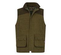 Walker & Hawkes - Veston pour Homme - empiècements aux épaules - Chasse/Campagne - Tweed - Sauge foncé - M
