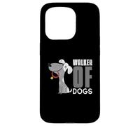 Walker of Dogs Professional Dog Trainer Coque pour iPhone 15 Pro