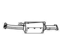 WALKER Russie Filtre de Particule Échappement Convient pour Ford Kuga I 73215