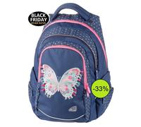 Walker Sac à dos scolaire Fame Butterfly fibre synthétique bleu