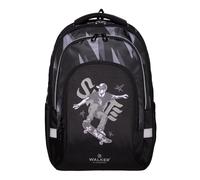 Walker sac d'école sac à dos pour ordinateur portable Fame Ace Backpack 28L Skate noir