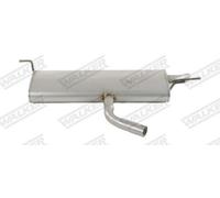 WALKER Silencieux arrière Pot d'Échappement 23005 arrière 1000mm 8,500kg