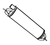 WALKER Silencieux Arrière Pour Volvo 240 2.1 Turbo 06760