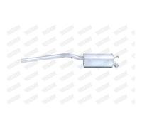 WALKER Silencieux Arrière Pour VW Caddy III Kombi 1.9 TDI