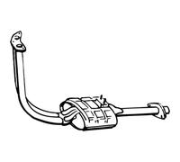 WALKER Silencieux Central pour Suzuki Vitara Cabriolet Et Ta 1.6