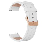 WalkerFit Bracelet de montre en cuir 22 mm 20 mm - Bracelet de rechange en cuir - Fermeture rapide - Élégant bracelet de rechange 22mm