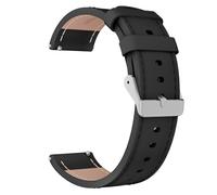 WalkerFit Bracelet de montre en cuir 22 mm 20 mm - Bracelet de rechange en cuir - Fermeture rapide - Élégant bracelet de rechange 22mm