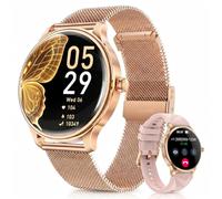 WalkerFit Montre Connectée Femme avec Appel Bluetooth 1.43" Smartwatch