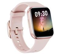 WalkerFit Montre Connectée Femme, Montre Tension Arterielle, Smartwatch 1.7" Touchs écran, Montre Intelligente Fréquence Cardiaque,Android Montre Connectée Compatible Iphone, Rose