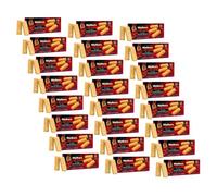 Walkers | Biscuits Écossais Pur Beurre - 24 Blister | Paquets de biscuits au beurre | Biscuits sablés au beurre et sel d'Epsom