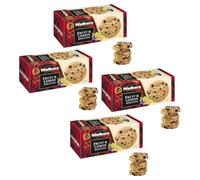 Walkers | Biscuits écossais traditionnels aux fruits et au citron | Sablés nature au beurre | Biscuits au beurre citron-fruits 4 boîtes - 600 g