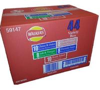 Walkers Crisps 6 Pack (44 variety pack Bumper Box) by N/A