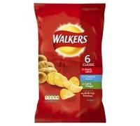 Walkers Crisps 6 Pack (Classic Variety) by Walkers