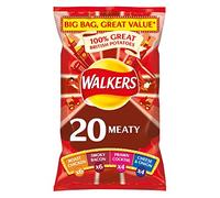 Walkers Snacks Chips saveur viande Multipack 20 x 25 g