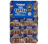 WALKERS NONSUCH Original Creamy Toffee Bars in Traditional Tin Tray 100 g (Pack of 10)