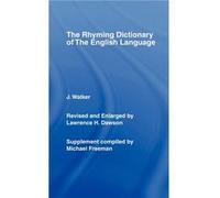 Walkers Rhyming Dictionary of the English Language by J. Walker