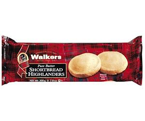Walkers Shortbread highlander - Le paquet de 200g