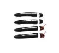 WALkfb TAVOS Couvercle De Poignée De Porte En Plastique Noir Brillant, Accessoires Pour R&enault Clio 3 MK3 Iii 2006 2012 2013 RS Pièces automobiles (Color : 4DC-2)