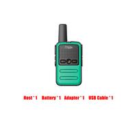Walkie Mini Toys 1~5 Km UHF,Green