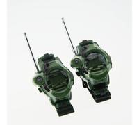 Walkie-Talkie 7-En -1 Pour Enfants, 1 Paire, Jouet, Montre Radio, Interphone D'extérieur