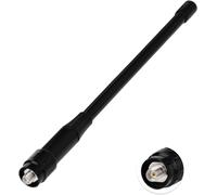 Walkie Talkie Antenna 21cm Antenna Dual Band UV VHF/UHF 136/470MHz Fiberglass Antenna with SMA Female Connector 3dBi Gain Compatible with UV-5R and Retevis RT-5R