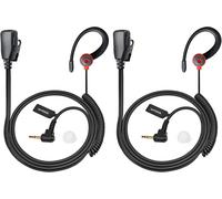 Walkie Talkie Earpiece 1 Pin 2.5mm Jack G Shape Soft Safety Earpiece for Motorola Talkabout TLKR T92 H20 PMR446 T60 T80 T82 XT180 Two Way Radio with