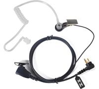 Walkie Talkie Earpiece Concealled Acoustic Tube with PTT Mic Compatible with Motorola 2 Pin for CP040 DP1400 GP68 GP88 GP300 Two-Way Radios