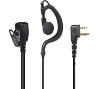 Walkie Talkie Earpiece Headset with G-Shape Hook with PTT Microphone Compatible with Midland G6 G7 Pro G9 G12 M24 M48 M99 GXT250 GXT550 Two Way Radios