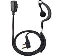 Walkie Talkie Earpiece with Mic Headset Compatible with UV5R 888S UV-82HP Kenwood 2 Way Radio for Safety Bodyguard Outdoor (G Shape,1)