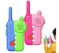 Walkie-Talkie Grande Portée - Mignons sans Fil Interactifs avec Lampe Torche,Talkies-Walkies pour Jouets Éducatifs | pour Intérieur Extérieur Maison Parc Voyage Camping Jeux Garçons Filles
