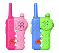 Walkie-Talkie Grande Portée | Résistant aux Chutes sans Fil Éducatif | Jouet avec Lampe Torche,pour Jeu De Rôle Intérieur Camping Pique-Nique Cadeau Fille Anniversaire