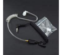 Walkie Talkie Headset 3.5mm 1 Pin Listening Only,Compatible with Microphone Speaker,Transceivers and Other Devices with 3.5mm Jack