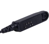 Walkie Talkie Mic Headset Waterproof Earpiece Earpiece Earphone Transceiver Microphone for Two Way Radio EJ02