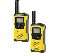 Walkie-Talkies enfant - National Geographic - Longue portée 6 km - Fonction mains libres Jaune G