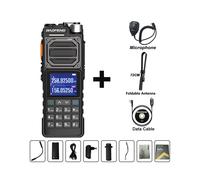 Walkie Update UV-25M High Powerful Tactical,MIC-Antenna-Cable
