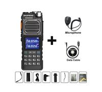 Walkie Update UV-25M High Powerful Tactical,MIC-Cable