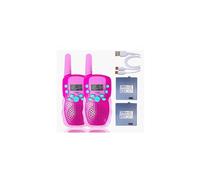 Walkie Walki Talki 2Pcs Celular Handheld, rose rose