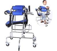 Walking Aids for People with Disabilities, Portable Standing Walker for Children Cerebral Palsy Rehabilitation Training Cerebral Palsy Walker