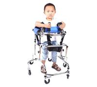 Walking Aids for People with Disabilities, Portable Standing Walker for Children Cerebral Palsy Rehabilitation Training Cerebral Palsy Walker